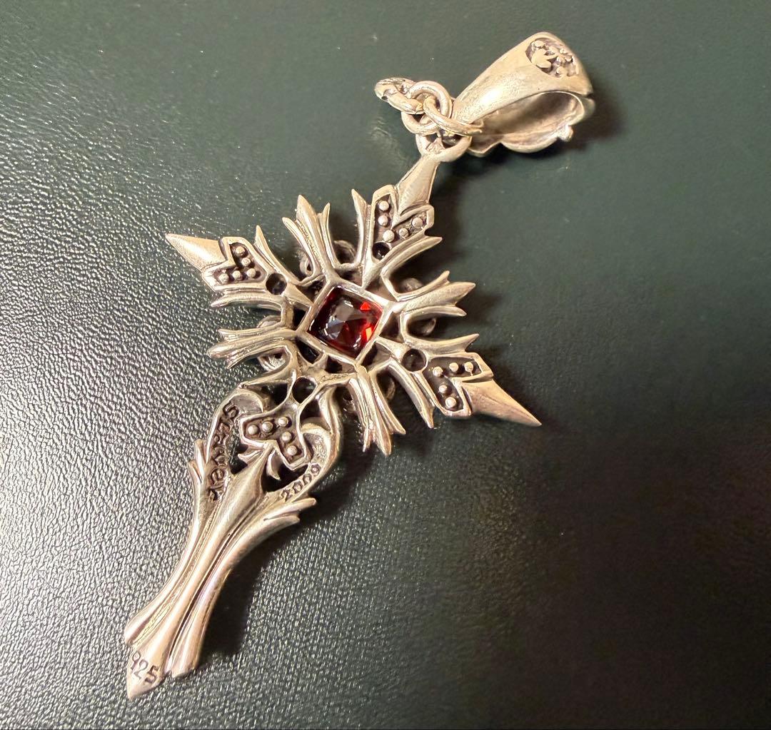 アロンクロス　純銀シルバー925 十字架型ペンダント　定価76500円