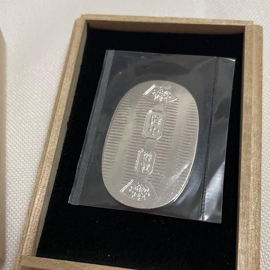 徳力本店●純銀小判　10g 造幣局　純銀製 シルバー SV999 小判 10ｇ