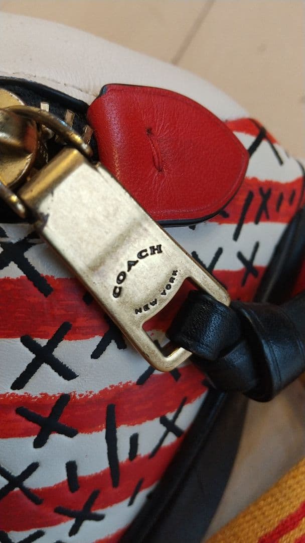 ふうさん!専用 COACH キースヘリング ミッキーマウス コラボ ボディバッグ
