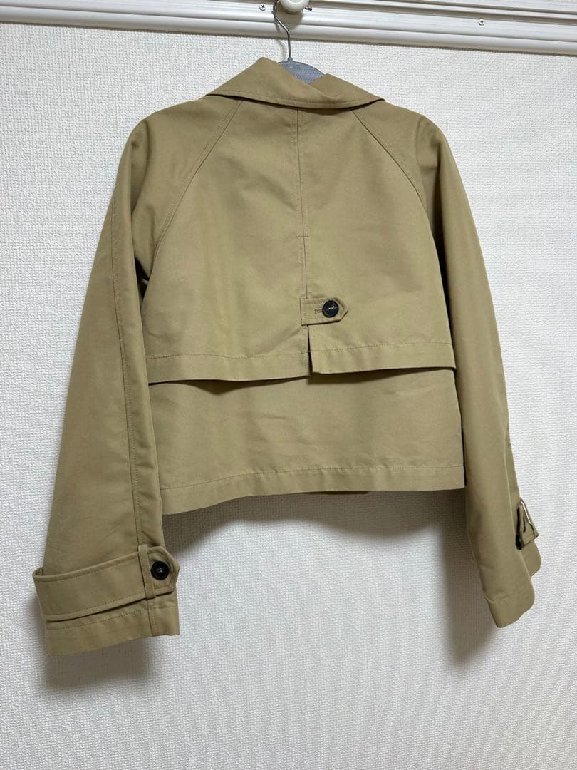 【ZARA】ショートトレンチコート トレンチコート ショート丈 Lサイズ
