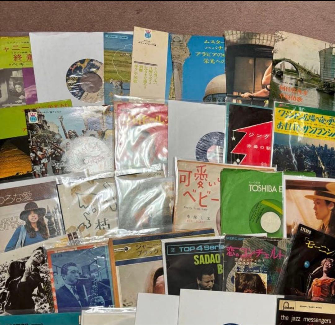 7インチレコード 洋楽 jazz soul 和モノpops