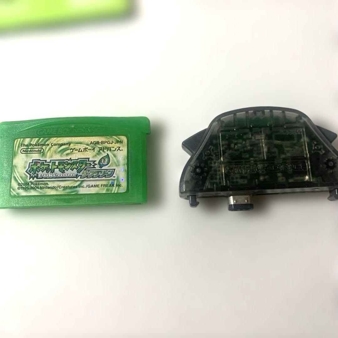 ポケットモンスター緑　リーフグリーンアダプタ付き