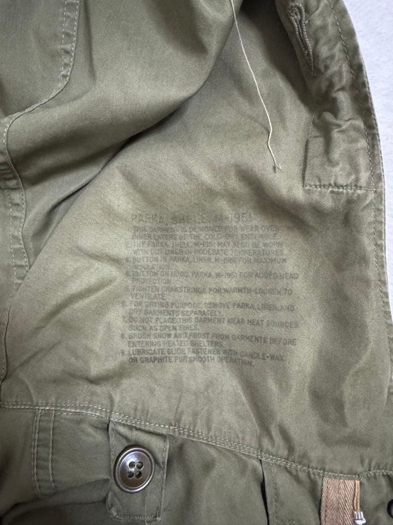 【希少】50s M-51 実物　モッズコート フィッシュテール
