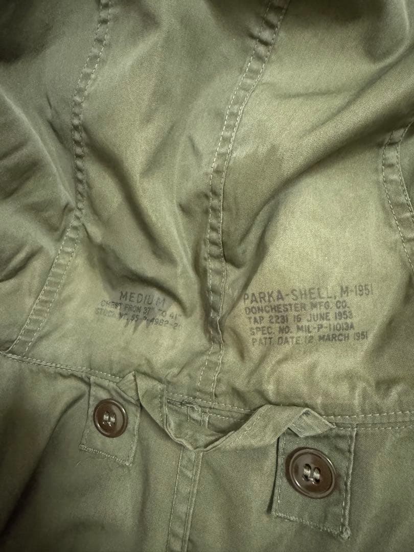 【希少】50s M-51 実物　モッズコート フィッシュテール