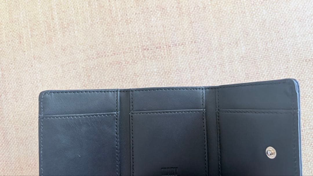 MARY QUANT マリークヮント ガマ口ウォレットブラック