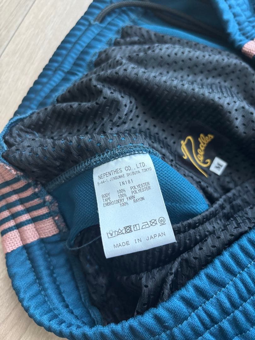 Needles Track Pant Mサイズ ネイビー IN181