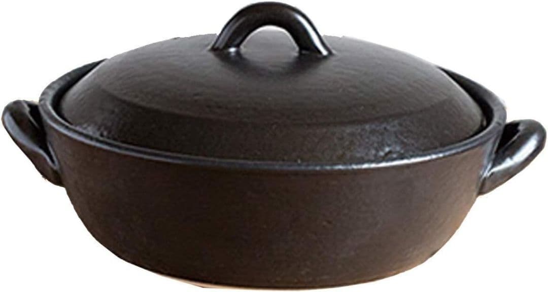 新品 萬古焼 IH 直火 土鍋 セラミック加工 9号 3Lトウジキトンヤ