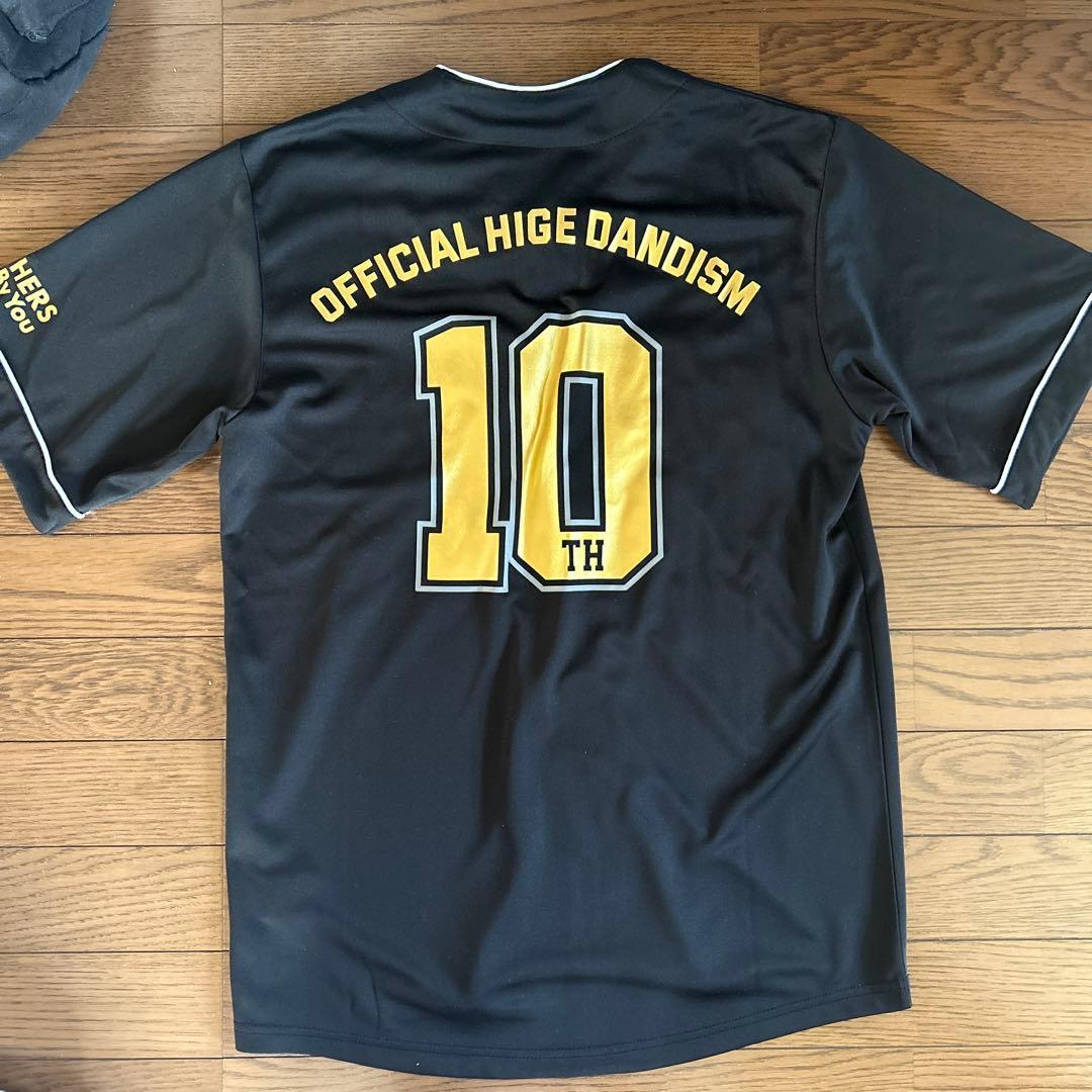 髭男 10周年 ファンクラブ限定ベースボールシャツ