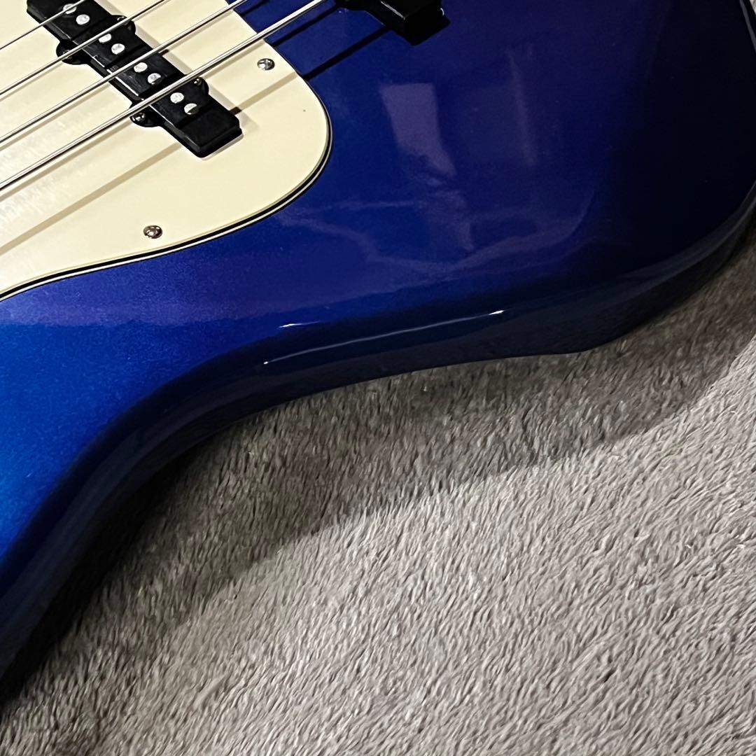 フォトジェニック ジャズベース メタリックブルー 管AX