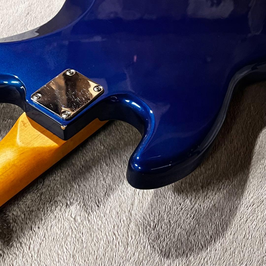 フォトジェニック ジャズベース メタリックブルー 管AX