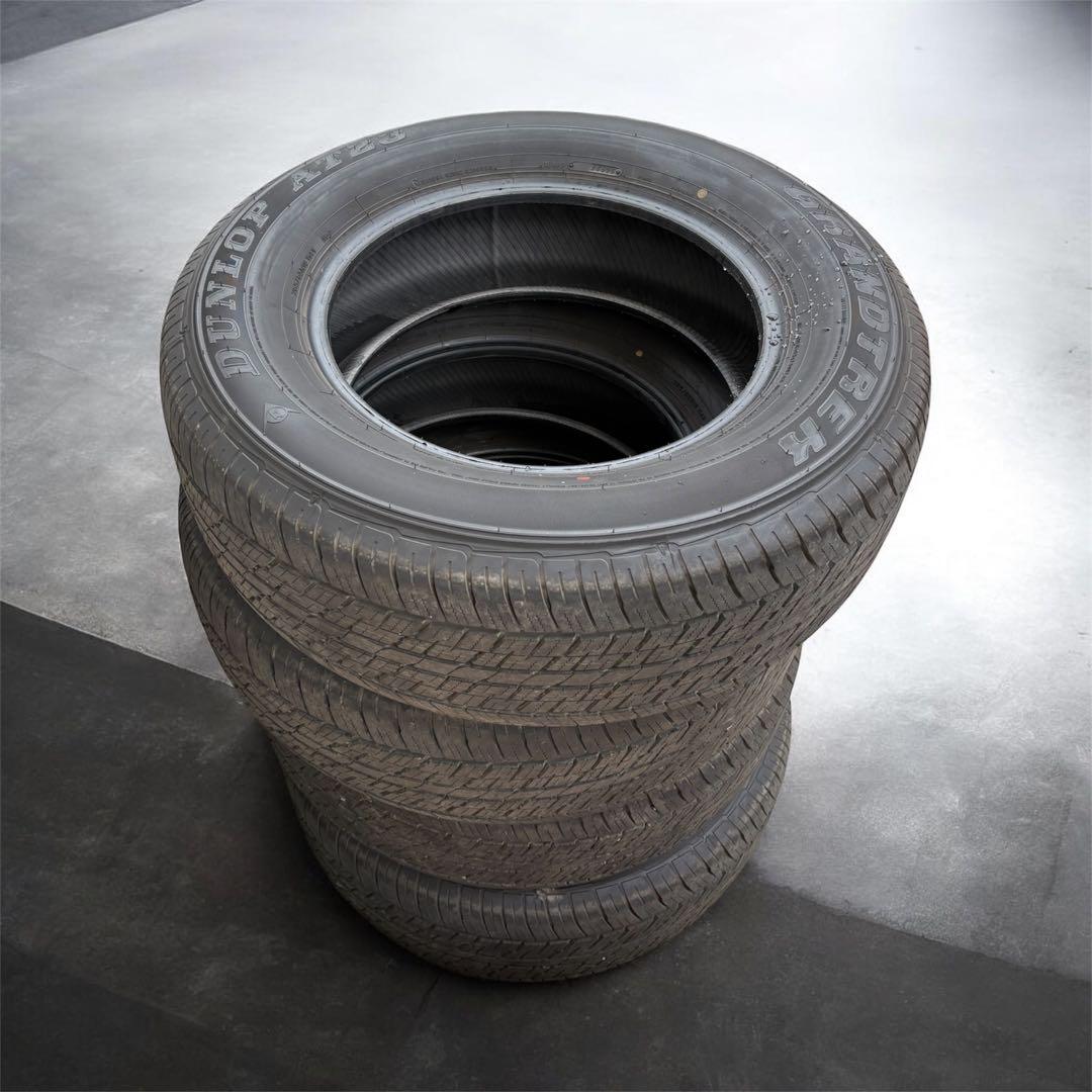 ランクル 250 純正 新車から2週間使用！ ４本セットDUNLOP 18インチ