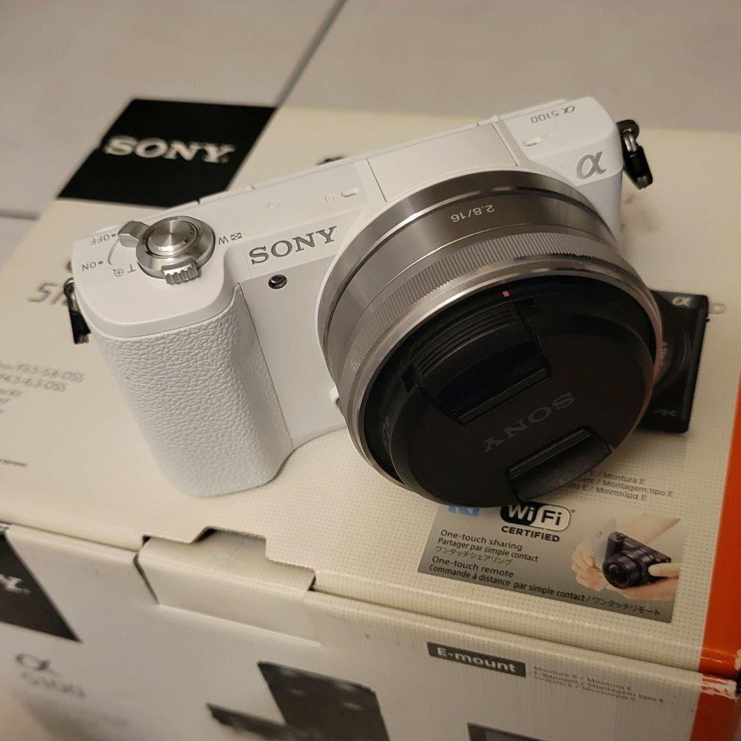 SONY α5100 ミラーレス一眼カメラ ホワイト
