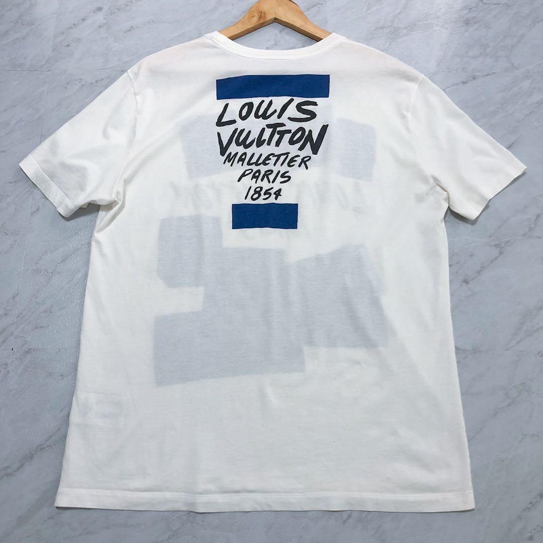 【近年モデル 希少】ルイヴィトン Tシャツ グラフィック ホワイト M