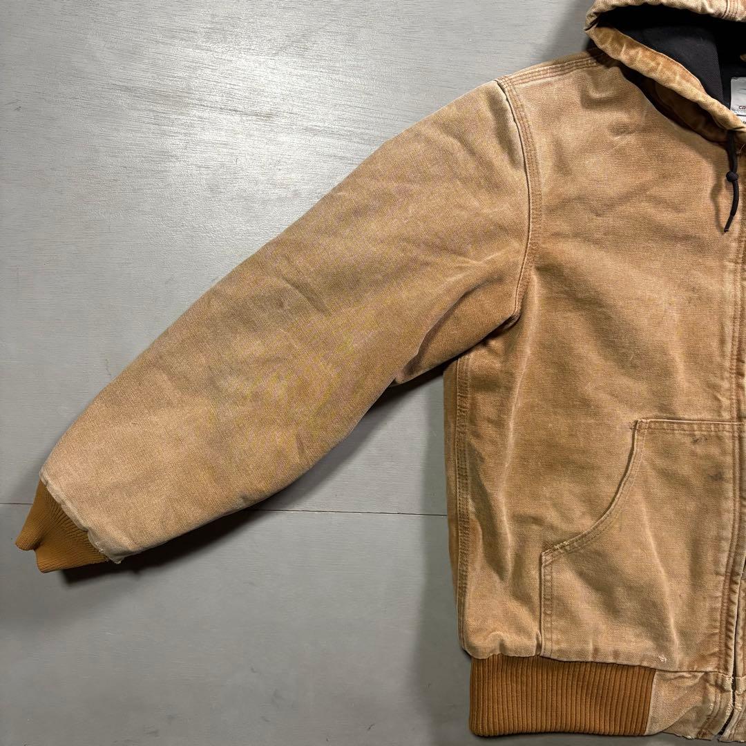 人気✨　Carhartt アクティブジャケット　ダック生地　短丈　ストリート　S