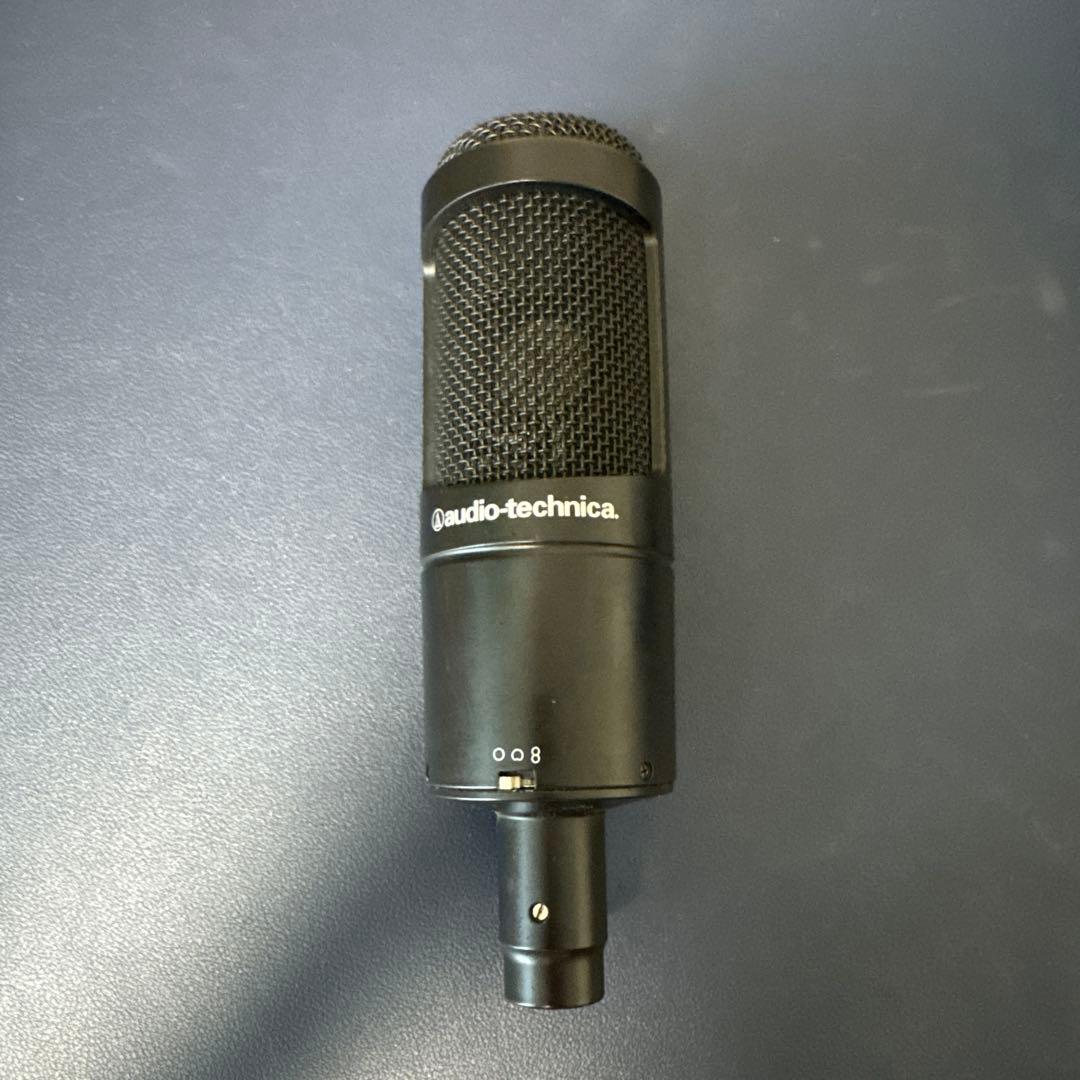 audio-technica AT2025専用ポーチ・キャノンケーブル付き