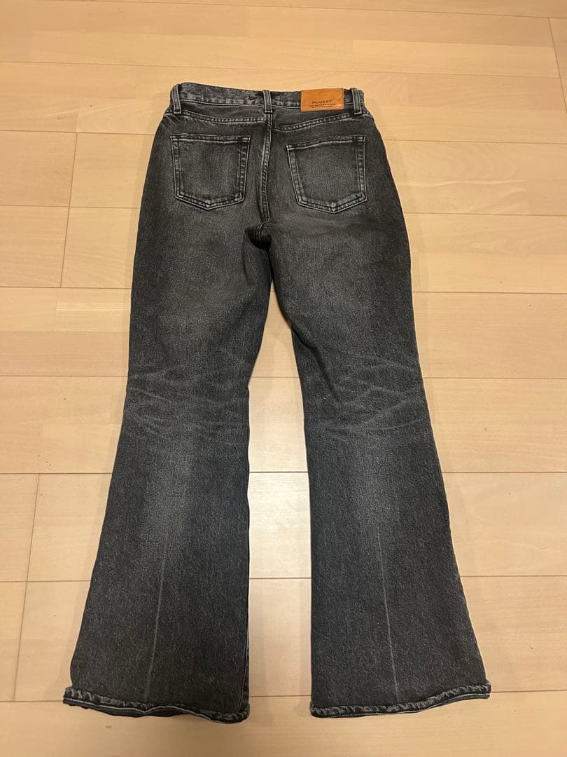 【あみ】(MOUSSY)MVS BLACK FLARE BLK 27
