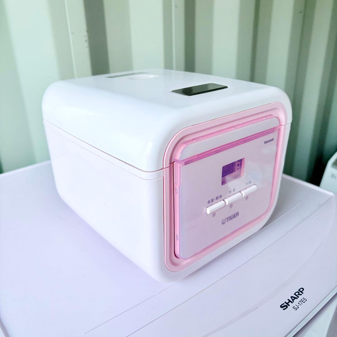 運搬取付無料！かわいいピンク純正パナソニック洗濯機シャープ冷蔵庫＋炊飯器セット！
