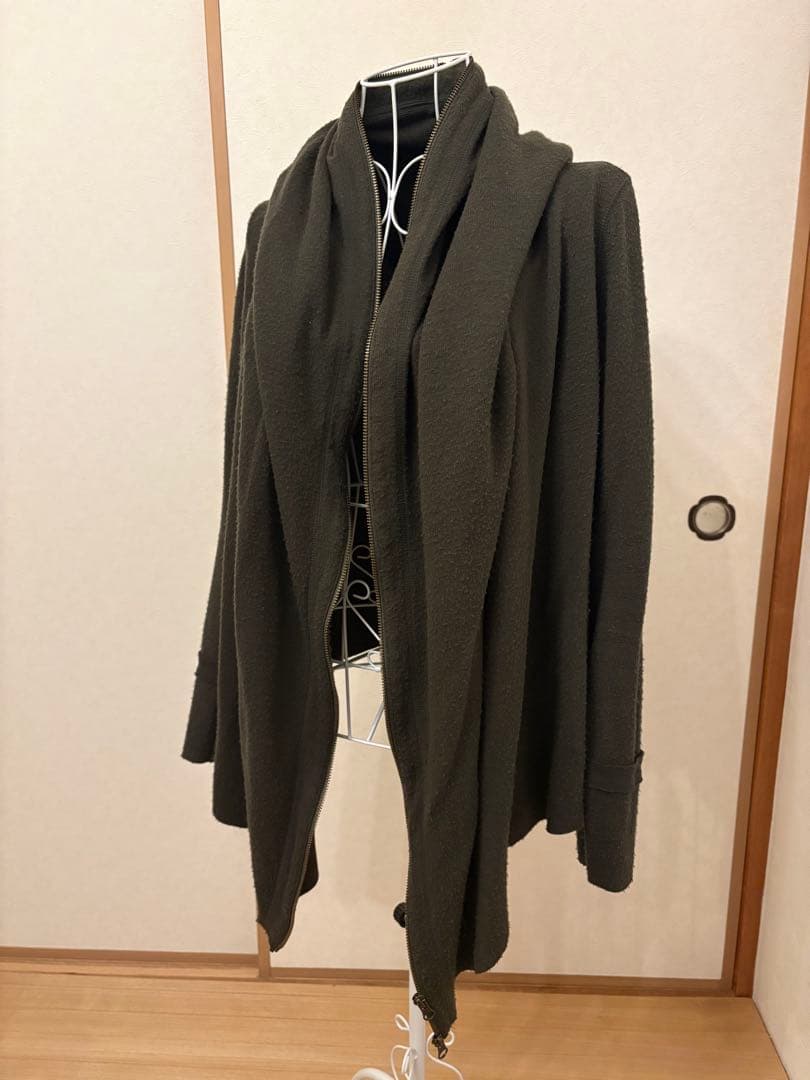 SHARE SPIRITオリーブグリーン ロングカーディガン