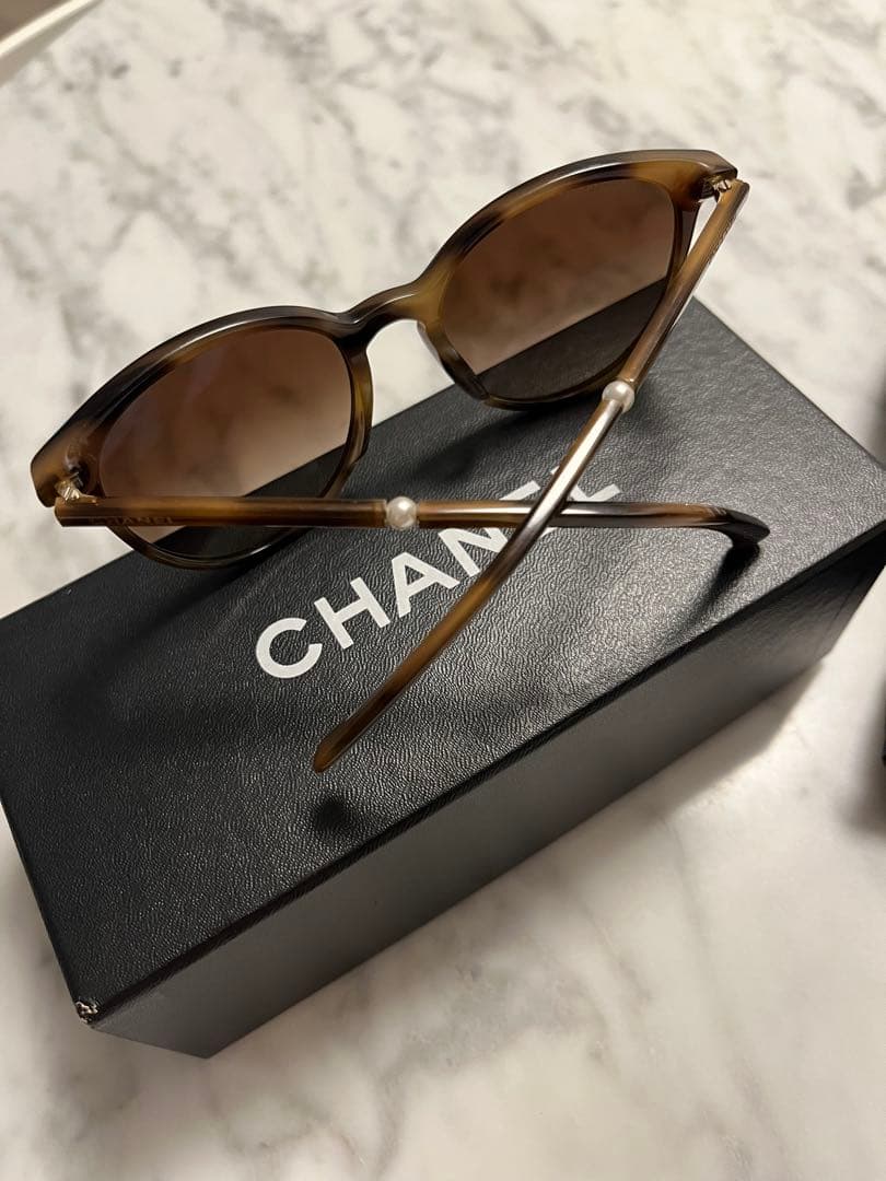 CHANEL サングラス ブラウン　5394