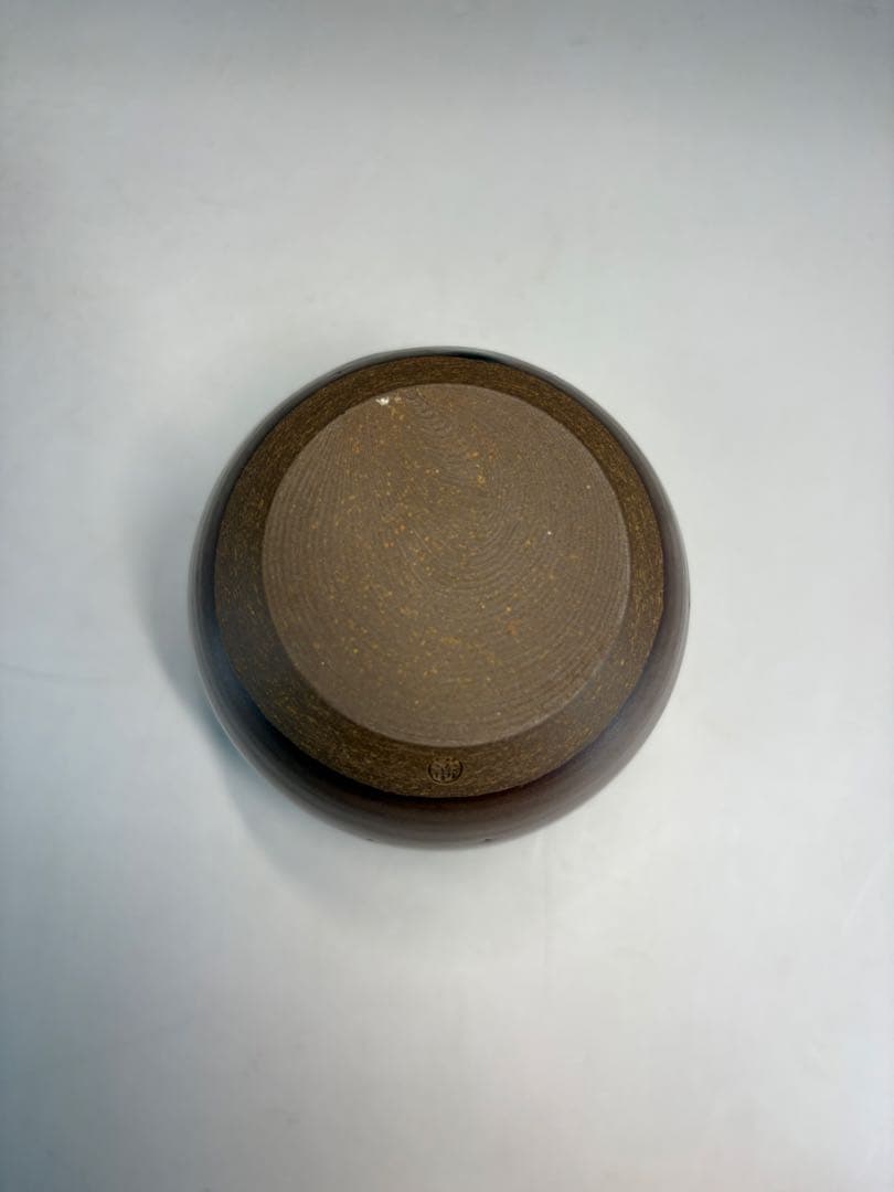 【中古品】茶道具　渡辺伸治造　名物　初花写茶入（共箱）