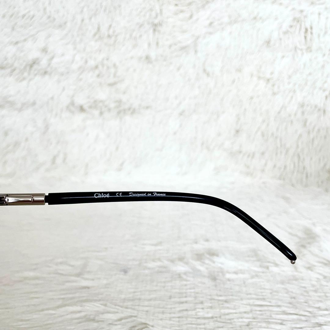 極美品　Chloe　クロエ　サングラス　CL2252　ブラックレンズ・フレーム