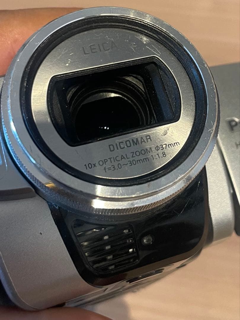 【動作品】箱付き Panasonic HDC-SD5-S ビデオカメラ本体