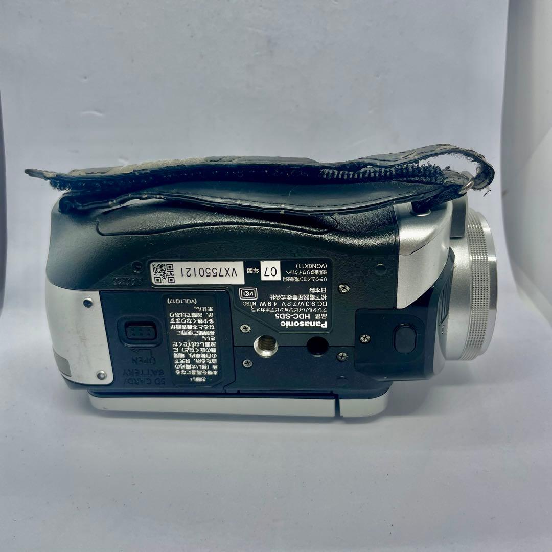 【動作品】箱付き Panasonic HDC-SD5-S ビデオカメラ本体