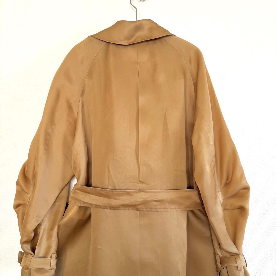 【1回短時間着用】MAX MARA シルク トレンチコート【タキマキ表紙着用】