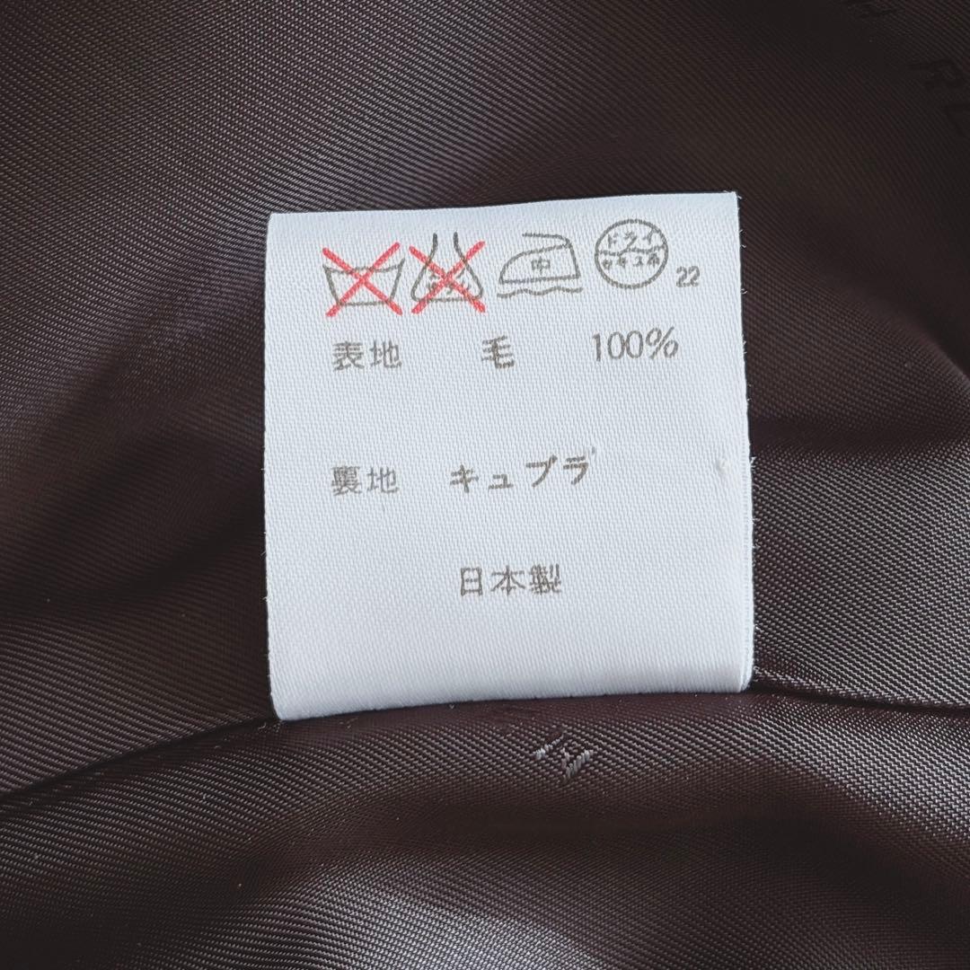 【極美品】日本製 ラルフローレン ウール100% テーラードジャケット 黒 13