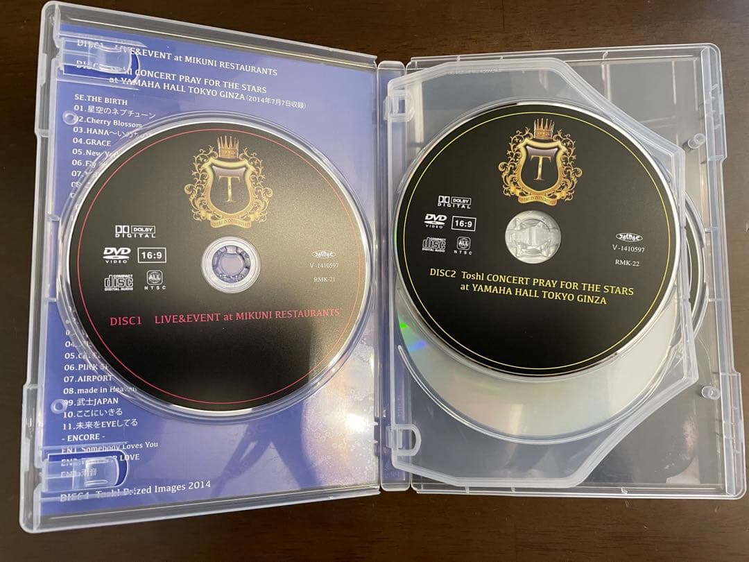 LIVE CRYSTAL ROCK 2014 DVD CDセットToshi
