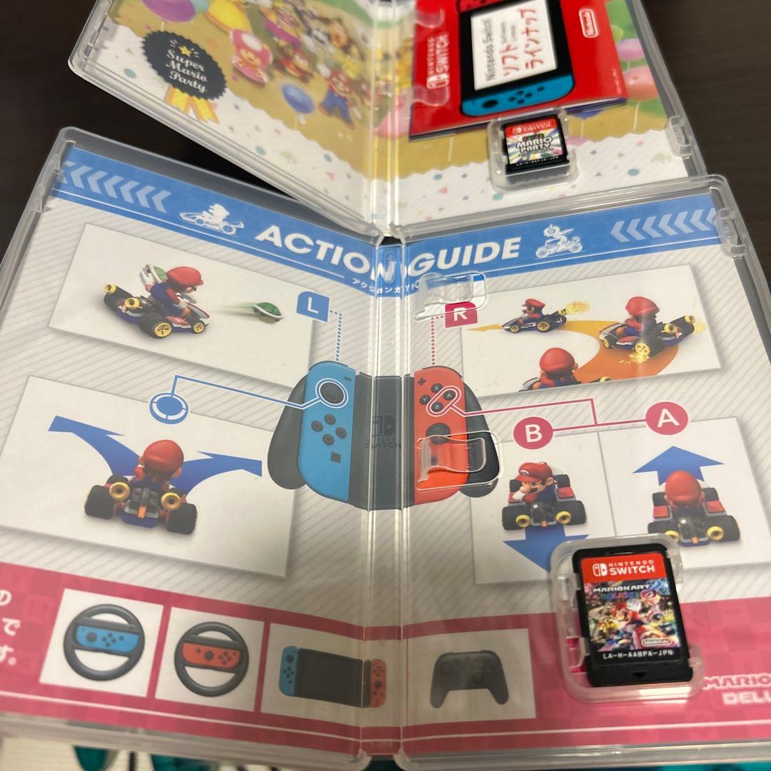 Nintendo Switch マリオカート8デラックス&マリオパーティ