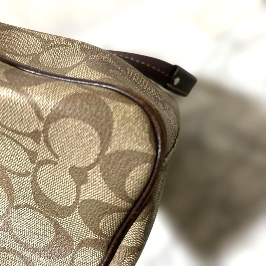 美品【COACH 】コーチハンドバッグ ミニ F14478 ボストン型JKY2K