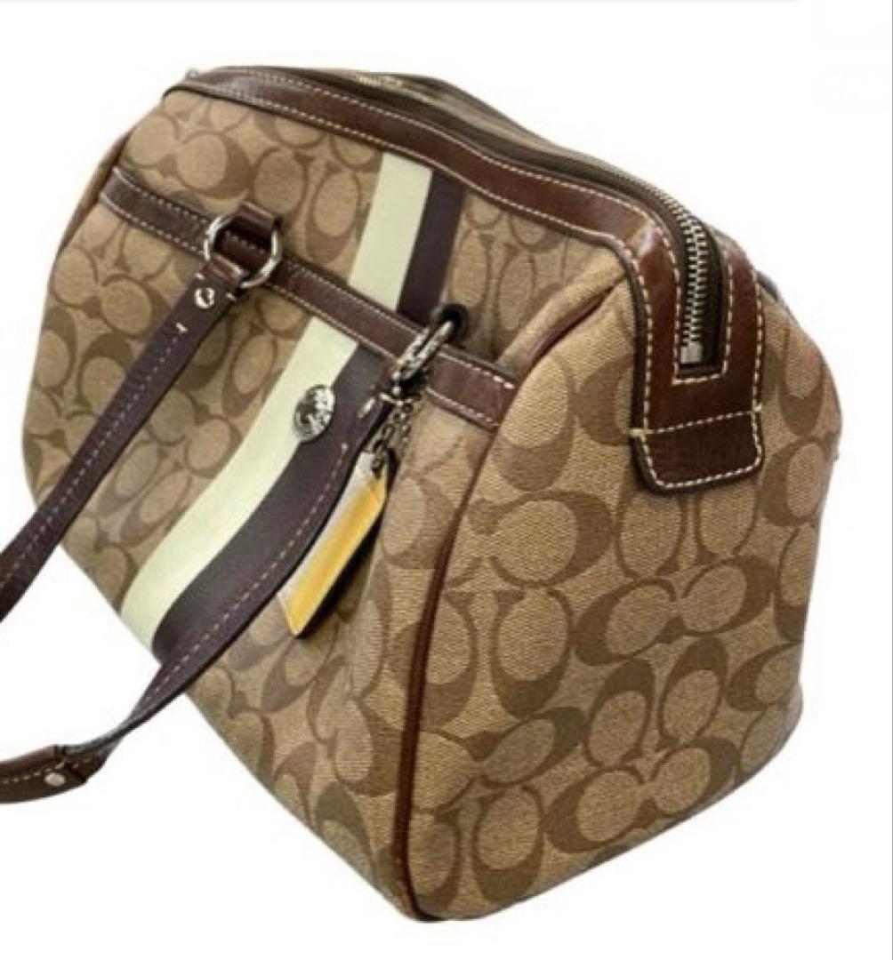 美品【COACH 】コーチハンドバッグ ミニ F14478 ボストン型JKY2K