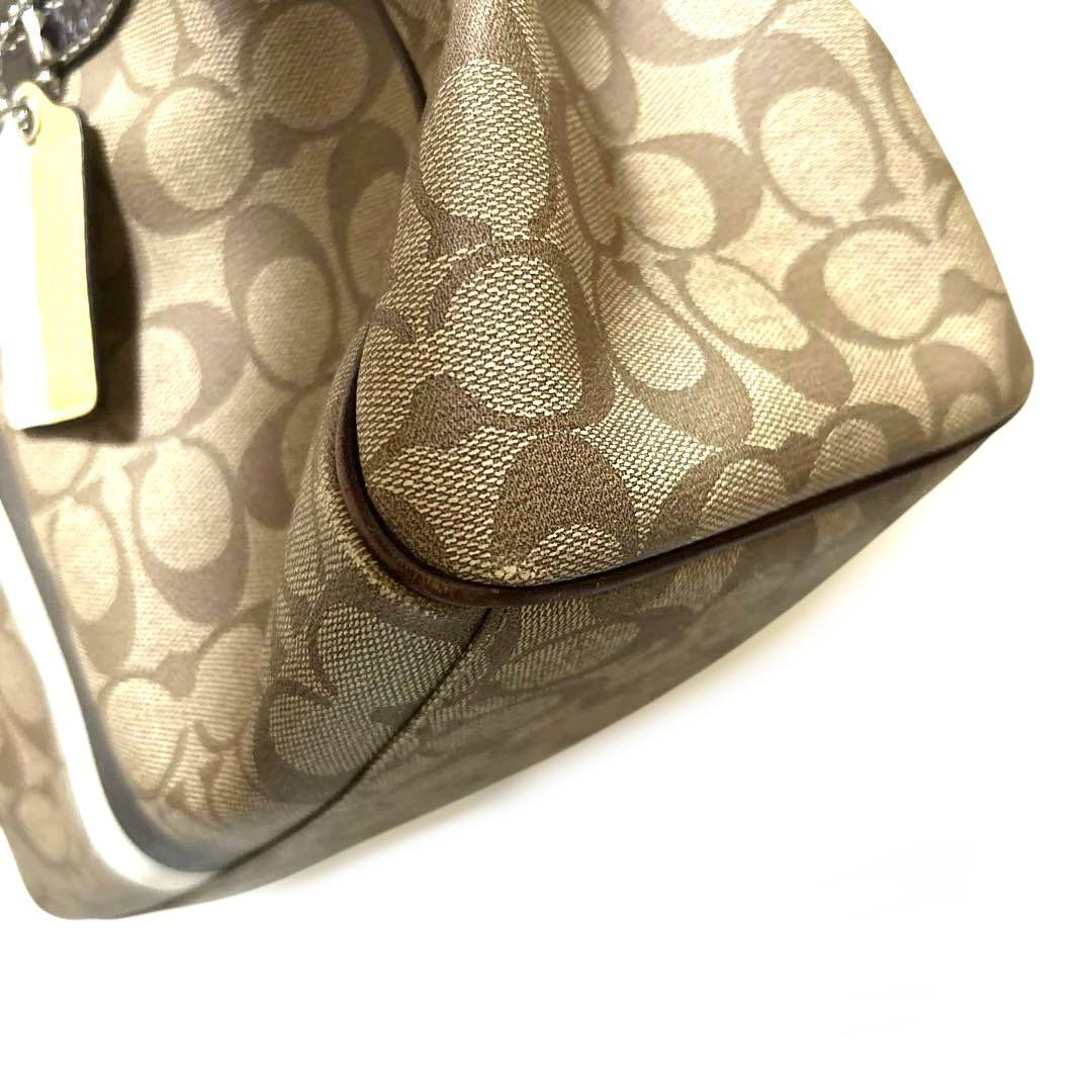 美品【COACH 】コーチハンドバッグ ミニ F14478 ボストン型JKY2K