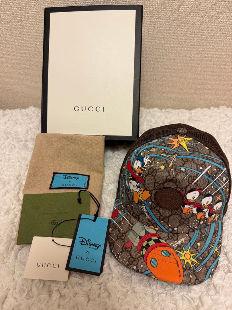 GUCCI × Disney キャップ XL ドナルド