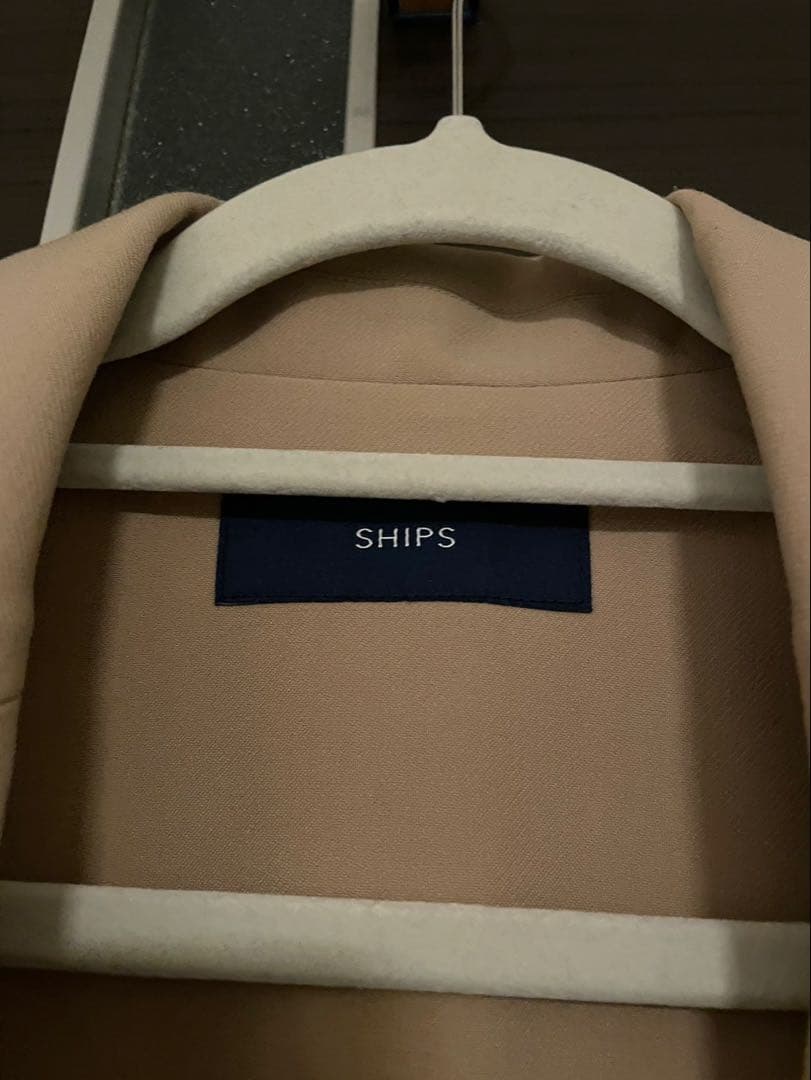 【未使用】 SHIPS 3WAY（ジレ・ボレロ）スプリングコート