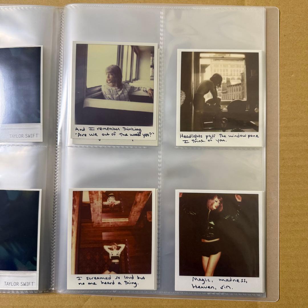 Taylor Swift 1989 チェキ ポラロイド 52枚セット CD