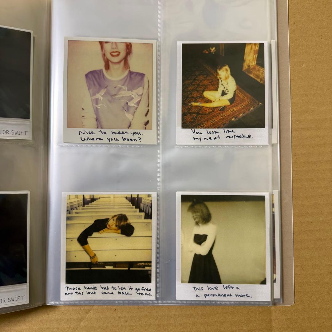 Taylor Swift 1989 チェキ ポラロイド 52枚セット CD