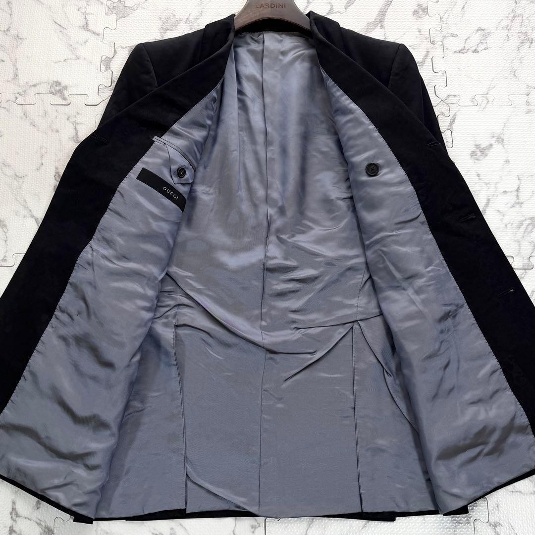 美品✨GUCCI ダブルブレスト テーラードジャケット ドット柄 トムフォード期