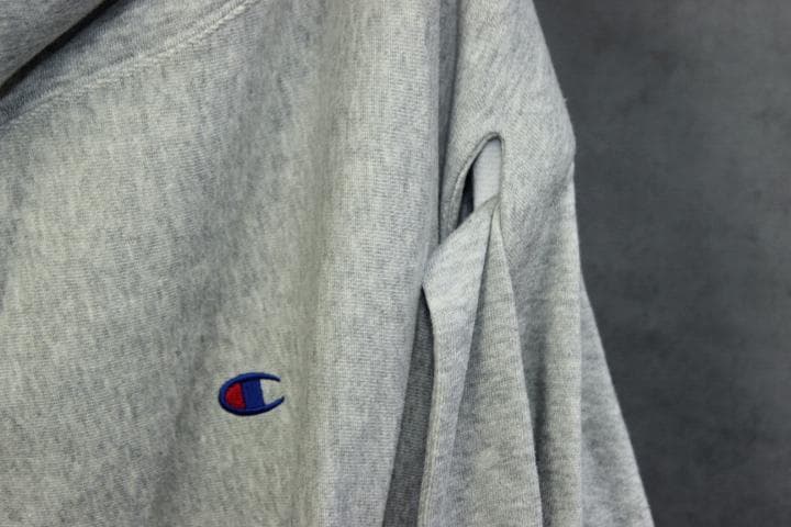 別注 チャンピオン × アンリアレイジ 変形 スウェットパーカ M ユニセックス