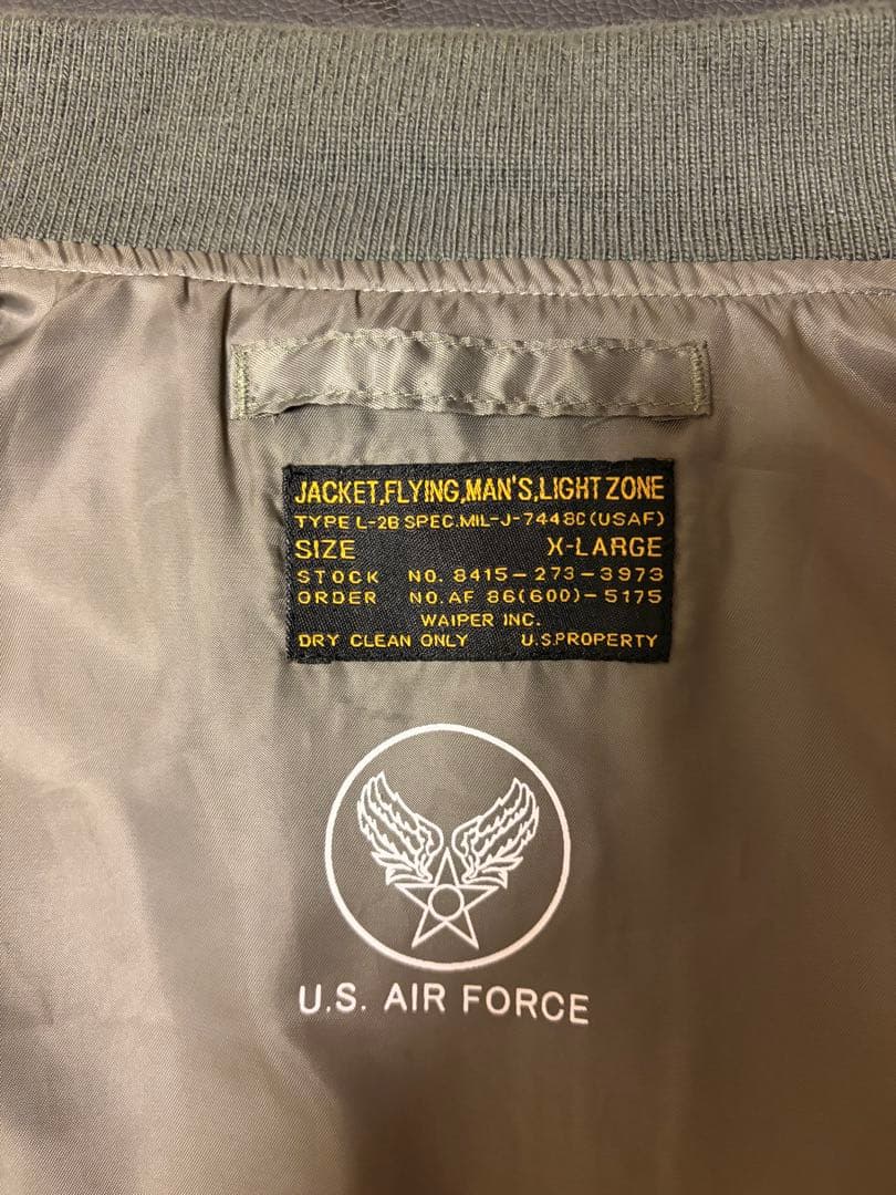 WAIPER.inc 米軍 最初期型 L-2B フライトジャケット