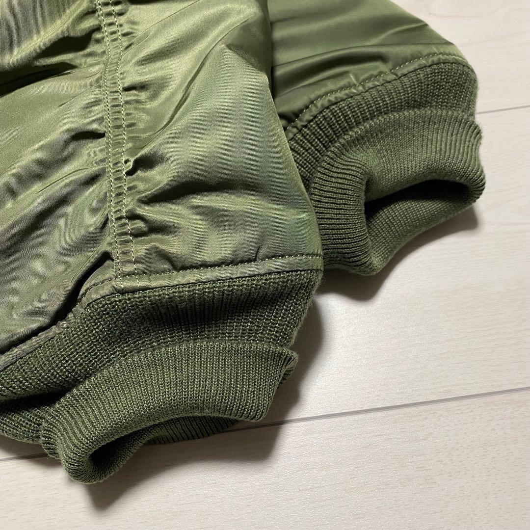ひ*ろ様 ビッグサイズ Alphaindustries MA-1 ボンバージャケ