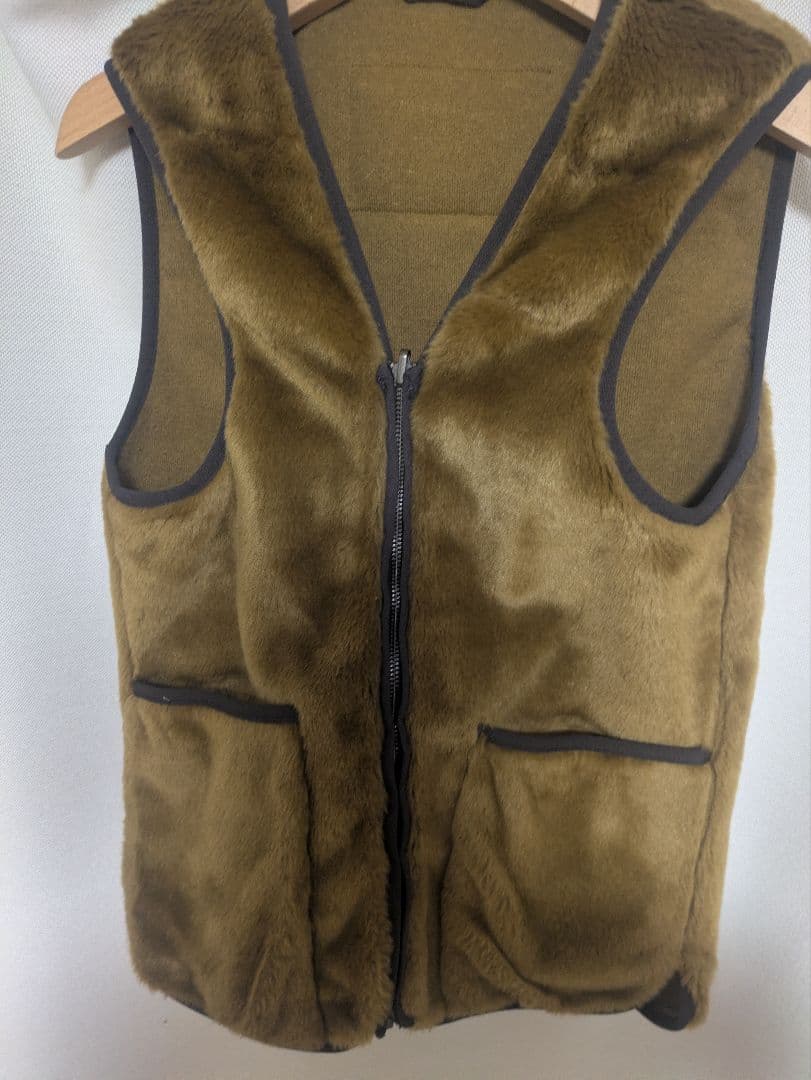 【S】Barbour SLR LINER ベスト 32 ブラウン