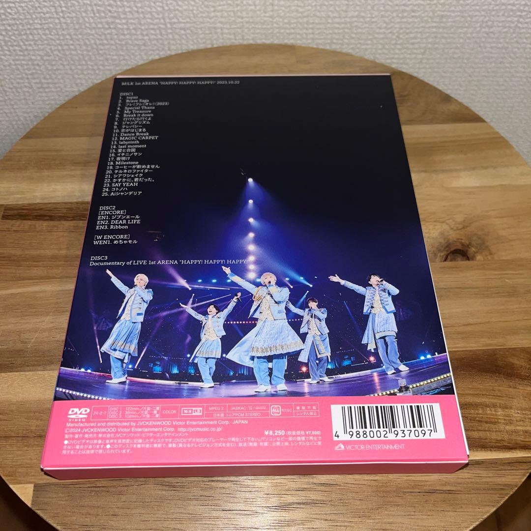 M!LK HAPPY!HAPPY!HAPPY! DVD 初回限定盤