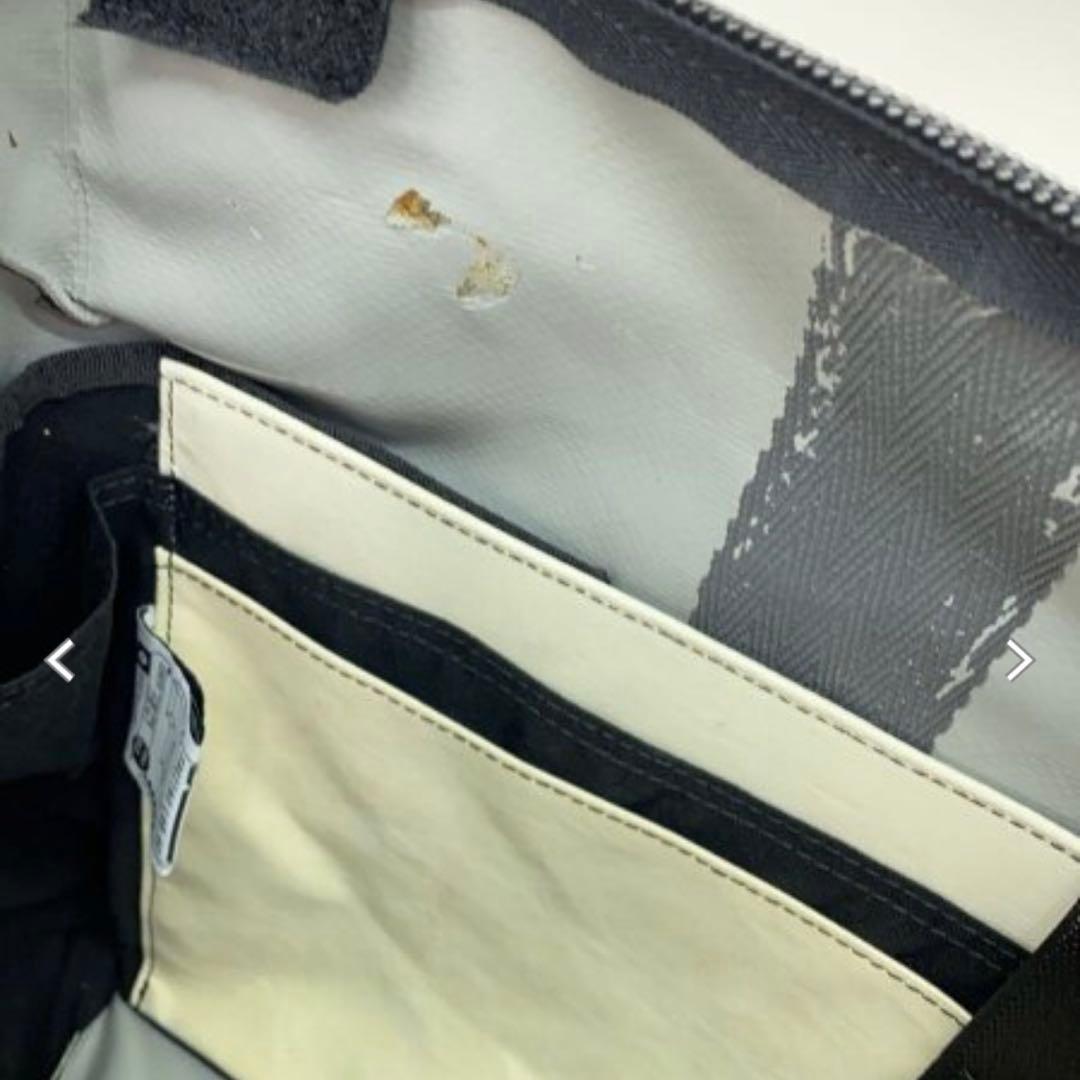 1062 FREITAG ボストンバック 大容量 シルバー チャック△