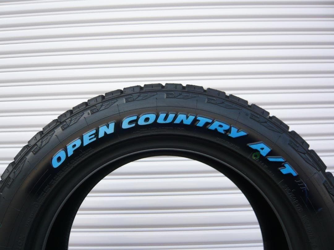 送料込☆TOYOオープンカントリーA/TⅢ☆215/60R17LT☆ハイエース