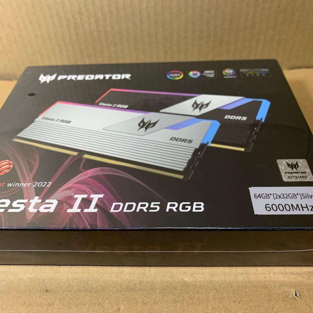 N*望様 Acer Predator VestaⅡ RGB DDR5-6000