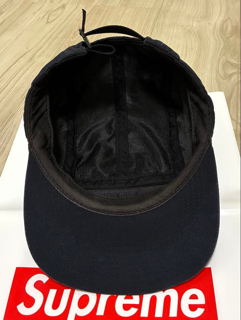 24時間以内発送 完売品 黒色 希少 シュプリーム キャンプキャップ