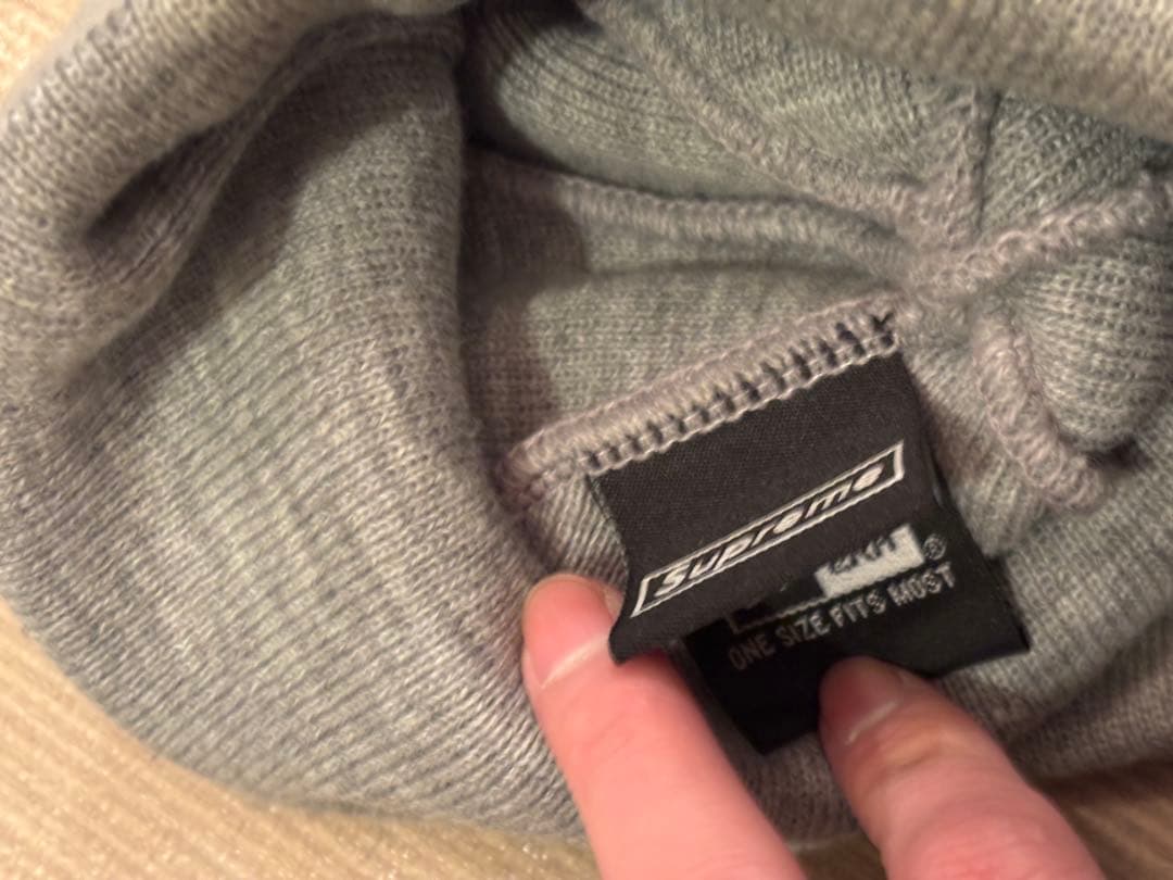 【美品】SUPREME NEW ERA BOX LOGO BEENIE