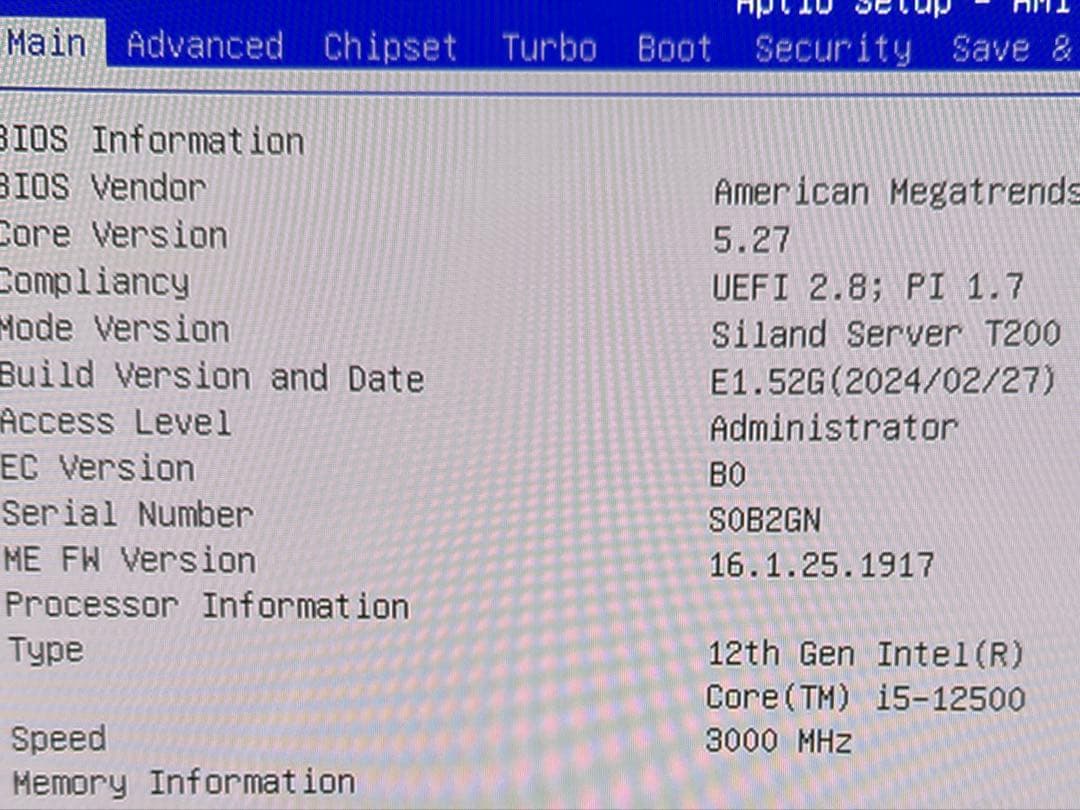Intel Core i5-12500 LGA1700 12世代 動作確認済